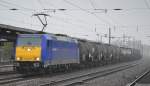 Captrain Lok 146 522-8 mit einem Ganzzug Kesselwagen lt.