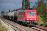 HGK 2051/185 582-4 mit Kesselwagenzug am 08.10.12 Berlin-Karow.