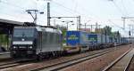 MRCE Mietlok 185 563-4 für BoxXpress mit Taschenwagenzug (Sped.