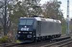 OHE 185 546-9 (91 80 6185 546-9 D-DISPO, Bombardier Bj.2005) Richtung Bernau am 04.11.15 Berlin-Karow.
