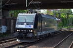 METRANS Rail s.r.o/HHLA mit der MRCE 185 556-8 am 20.06.17 Bf.