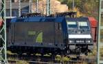 MRCE Leasinglok 185 573-3 (Bombardier Bj.2006) mit dem Logo der Fa.