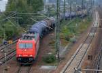 RHC Lok 2062/185 604-6 setzt seine Fahrt mit Kesselwagenzug nach Wartehalt am ehemaligen Gbf.