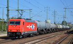 RHC 185 604-6 mit Kesselwagenzug (Benzin) am 15.09.16 Bf.