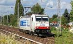 LTE Slovakia E 186 238 (91 80 6186 238-2 D-LTE) am 16.07.13 Berlin-Karow.