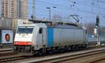 Mietlok E 186 137 im Moment für DB Fernverkehr tätig fährt Berlin Greifswalder Str.