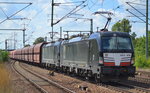 DB mit der MRCE Doppeltraktion X4 E - 616 + X4 E - 612 und Erzzug am 22.08.16 Bf.