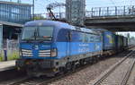 Die große Sommerüberraschung 2017, plötzlich tauchten neue Siemens Vectron von der CD Cargo aus Tschechien auf dem Berliner Außenring auf (zu diesem Zeitpunkt damals meine erste