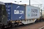 Drehgestell-Container-Tragwagen vom Einsteller AAE Cargo AG mit der Nr.