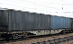 Containertragwagen mit der Nr.