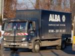 MB ATEGO 1218 Transporter mit Kastenaufbau der Fa.