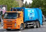 VOLVO FM M�llentsorgungsfahrzeug mit FAUN M�llpresse der Fa.