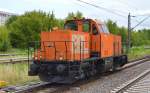 BBL 13 (92 80 1214 024-2 D-BBL, ex 212 031 MaK Bj.1963) am 07.07.14 Durchfahrt Bhf.