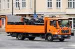 Ein MAN TGL 8.190 Transport-LKW der Berliner Stadtreinigung (TT 033)  liefert bzw.