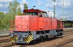 Captrain Lok 275 111-3 (92 80 1275 11-3 D-CTD) am 25.09.15 Bhf.