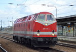 Die sehr schöne CLR 229 147-4 (92 80 1229 147-4 D-CLR) bei der Durchfahrt Bhf.