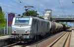 CTL mit akim Lok 37029 und einem Kesselwagenzug (Xylole) am 13.08.16 Bf.