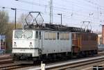 Die DP 57 (91 80 6142 126-2 D-EGP, LEW Bj.1967) + DP 62 (91 80 6142 042-1 D-EGP) am 28.03.12 Berlin Greifswalder Str.