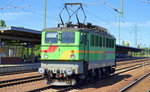 Die EGP 142 118-9 bei eiliger Durchfahrt im Bf.