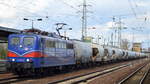 EGP mit 151 033-8 und einem Zementstaubzug (leer) Richtung Deuna am 26.04.16 Bf.