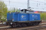 EGP mit der 212 279-4 am 21.04.17 Berlin-Springpfuhl (war schon etwas dunkel).
