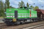 EIB 22  Lisa 2  (293 025-3) mit Stadler FLIRT am Haken mal wieder auf Überführungsfahrt, 26.08.14 Bhf.