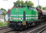 Im Auftrag von ESB von Erfurt unterwegs �ber Berlin-Karow auf die Nebenstrecke der Heidekrautbahn �ber Basdorf und die Museumsbahnstrecke zum Stadler-Werk in Berlin-Pankow.