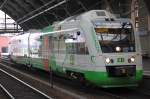 Auch der ITINO D der EIB, der VT 201 (95 80 0615 201-0 + 95 80 0615 701-9 D-EIB) war als Sonderzug heute im Bhf.