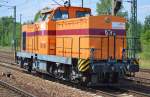 EKO-Trans/ArcelorMittal Lok 62 (293 062-6) am 18.07.15 Bhf.