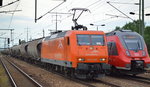 EKO Trans 145-CL 002 (145 082-4) mit einem Staubgutzug (Kohlestaub) am 11.07.16 Bf.
