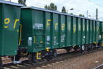 Offener Güterwagen mit der Aufschrift Freightliner mit der Nr.