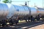 Kesselwagenwagen vom Einsteller GATX Germany eingestellt in den Niederlanden mit der Nr.