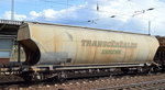 Hier der Getreidesilo-Wagen 33 RIV 87 F-CTC 9339 351-7 Uagps am 25.04.16 Bhf.
