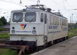 GVG 109-1 (E11, Bj.1975, ex DR 109 084) im Fr�hling 2008 Bhf.