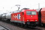 HGK 2061/185 603-8 (91 80 6185 603-8 D-HGK) mit Kesselwagenzug am 18.07.12 Bhf.