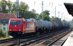 HGK 2063/185 605-3 mit Kesselwagenzug am 11.09.12 Berlin-Karow