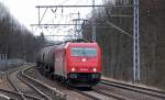 HGK 2065/185 630-1 mit Kesselwagenzug am 07.02.13 Berlin-Buch.