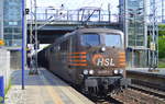 HSL 151 017-1 mit Kesselwagenzug (leer) Richtung Stendell am 12.05.17 Bf.
