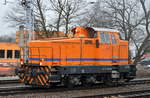 Die DL 8 (98 80 3 507 004-0 D-IGB) der IGB aus Berlin am 03.01.17 in Berlin Grünau.