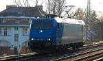 ATC-Mietlok 185 522-0 von ITL (91 80 6185 522-0 D-ITL) am 03.12.12 Berlin-Karow.