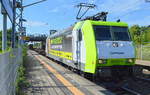 Captrain/ITL 185 532-9 mit Containerzug am 03.08.17 Bf.