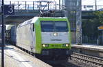Captrain/ITL 185 532-9 mit Containerzug am 19.09.17 BF.