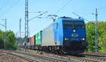 ITL 185 CL 004/ 185 504-8 mit Containerzug am 17.05.17 Berlin-Wuhlheide.