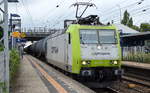 Captrain/ITL 185 543-6 mit Kesselwagenzug am 27.07.17 Bf.