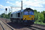 ITL mit ihrer CB 1001 (266 106-4) am 31.07.17 Dresden-Strehlen.