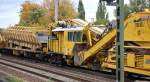 Teilausschnitt der P&T Bettungsreinigungsmaschine RM 80/92 der Fa.