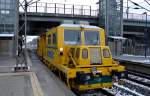 Ganz interessant, eine Gleisvormessmaschine, ein von Plasser & Theurer produzierte EM-SAT der Fa.