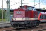 LEG 202 703-5 (92 80 1203 230-8 D-LEG) auf Leerfahrt durch den Bhf.
