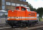 LOCON 206 (92 80 1212 095-4 D-LOCON, MaK Bj.1964) am 09.07.12 Bhf.