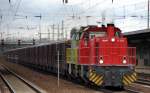 Interessant, nun hat LOCON auch noch MaK G 1206 Dieselloks von Alpha Train angemietet, hier die Doppeltraktion mit 1133 (92 80 1275 833-2 D-ATLD) + 1138 (92 80 1275 119-6 D-LOCON) in gelben Alpha